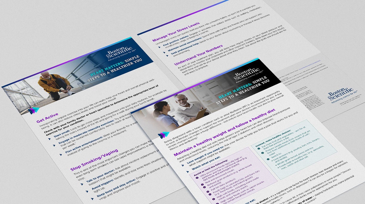 Healthy living guide PDF cover image.