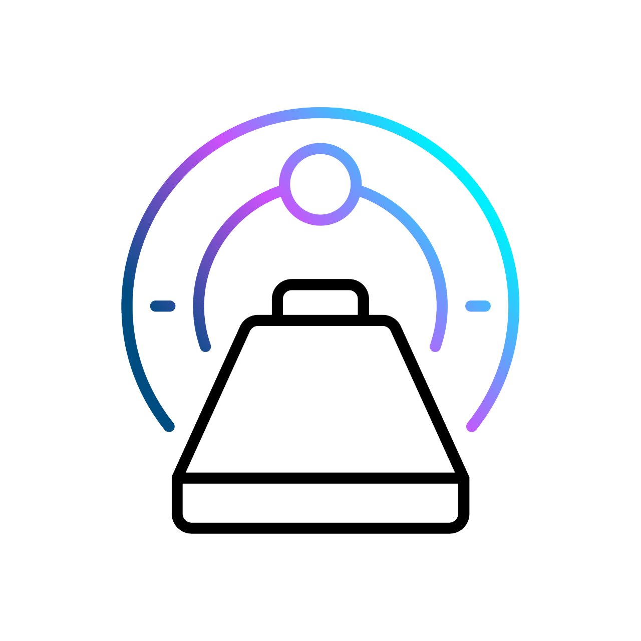 MRI machine icon.