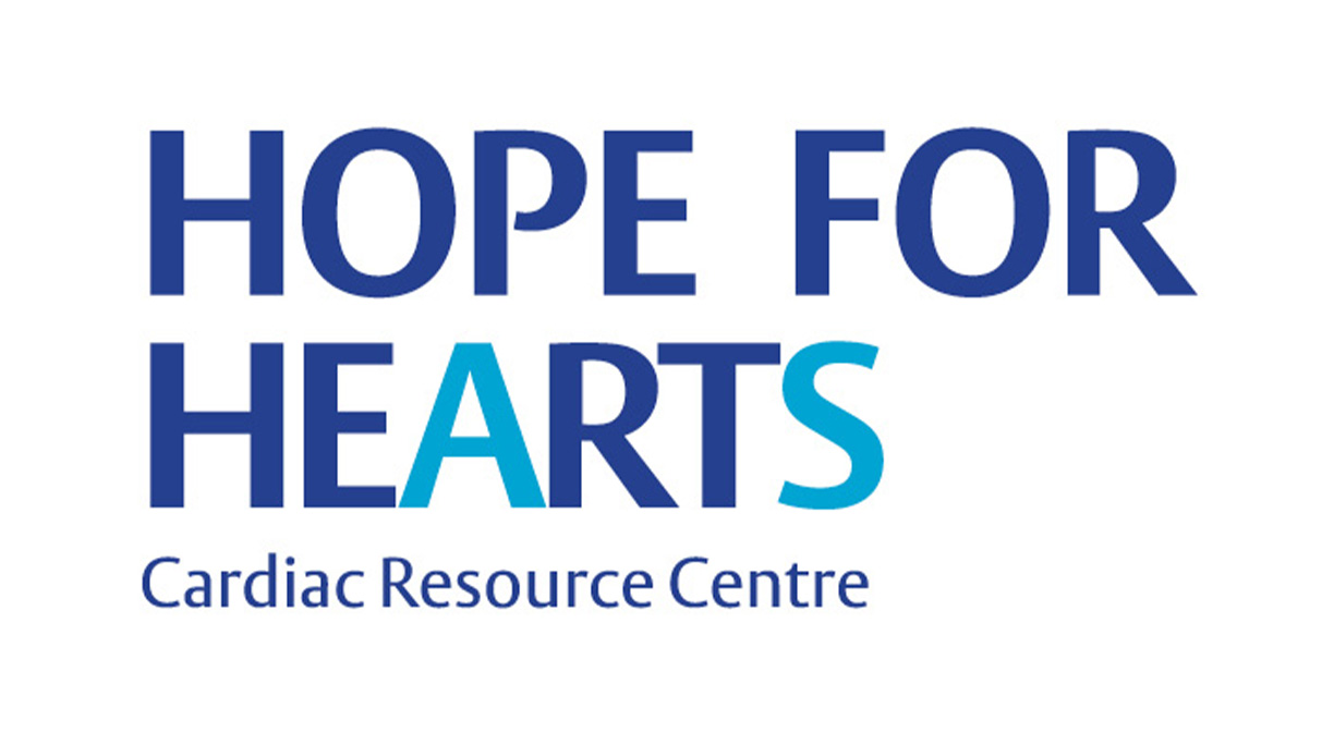Hope for hearts logo image.